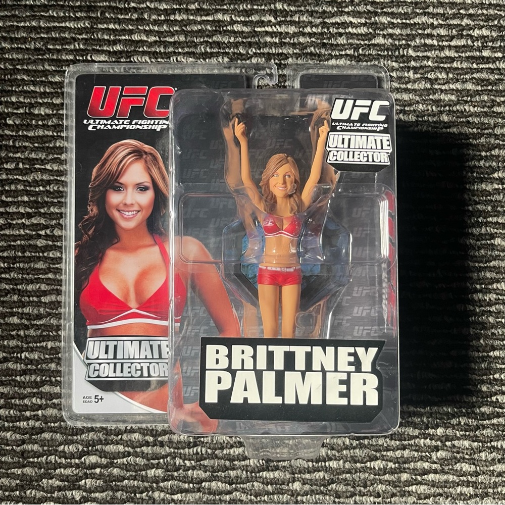 UFC Brittney Palmer Figure in Red Outfit